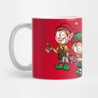 Christmas Worker Elves Mug